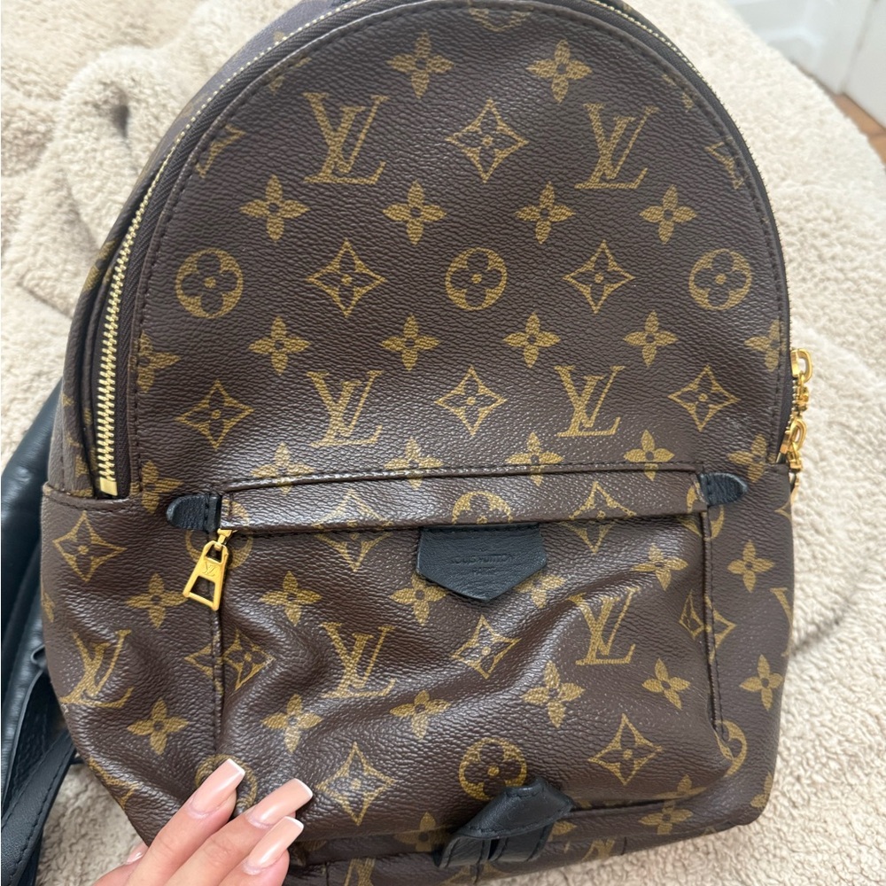 Louis Vuitton Classic Brown and Gold Backpack